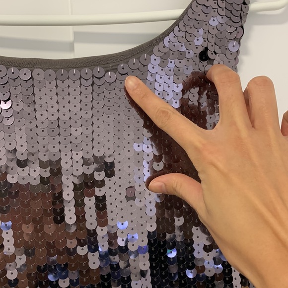 ❤️$10. Sequin Reversible Dress Size S - Picture 7 of 10